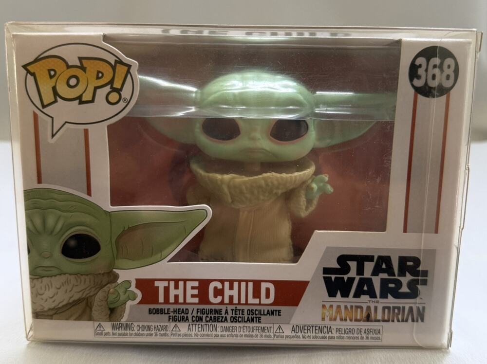 Funko Pop! The Child 368 Star Wars Mandalorian Vinyl Figure Toy Protective Box